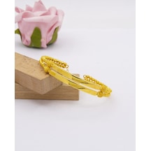 Latif Kuyumculuk 22 Ayar Altın 2'li Kaburga Dorikalı Kadın Bileklik Lkbk1088