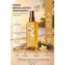 Monoi De Tahiti Saf Özlü Bronzlaştırıcı Nemlendirici Aromatik Kuru Vücut Yağı 125 Ml