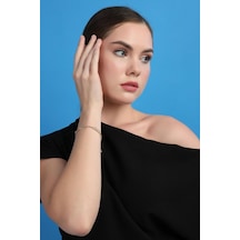 Forse Hallow Altın Bileklik 17-20 Cm T14457 Renkli