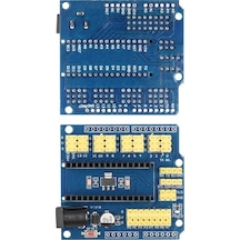 Arduino Uno Sensor Shield V4.0 Mavi Genişletme Kartı
