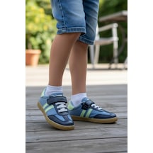 Tuğba Ortopedi 22 Çocuk Deri Sneaker Lacivert