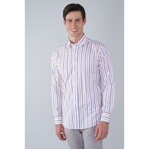 Bisse Uzun Kol Pal Bdk Yaka Cepsiz Gömlek Lacivert Gmczg250053 D39 Lacivert