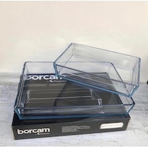 Paşabahçe Dikdörtgen Premium 2 Li Borcam Set Büyük-küçük 075oa 59324-59334 Beyaz