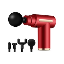 Sones Fascia Gun Pocket Elektrik Şok Silahı Kas Masaj Silahı, Özellikler: Klasik Mini Kırmızı Çok Renkli