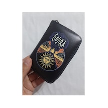 Owlbag Company Owl Bag Gojira Desenli Tasarım Suni Deri Cüzdan Çok Renkli