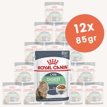 Royal Canin Digestive Sensitive Gavy Pouch Kedi Maması 12 x 85 G