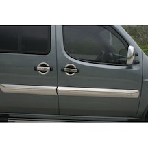 Fiat Doblo 2000-2010 Krom Kapı Kolu 4 Kapı 12 Parça Paslanmaz Çelik
