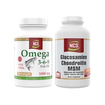 Ncs Glucosamine Chondroitin Msm 300 Tablet + Ncs Omega 369 200 Softgel