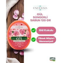 Gül Süngerli Sabun 120gr