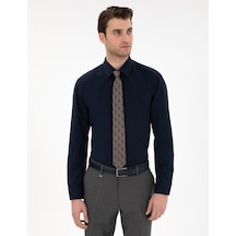 Pierre Cardin Erkek Lacivert Gömlek Basic 50307198-vr033 Lacivert