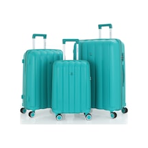 Mçs Üçlü Polipropilen Valiz Seti V305 S18y100033-set 00207 Cam Göbeği