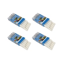 Nova 10'lu Tozsuz Beyaz Tebeşir - 4 Paket