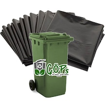 Taşınma Ve Nakliye Battal Boy Kalın Siyah Dökme Çöp Poşeti 80x110 10 Adet