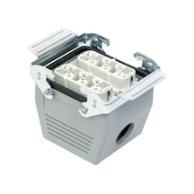 Mete Enerji 12x35a. Çoklu Uzt Prizi Metal Man. Con Yan Girişli - 403157s