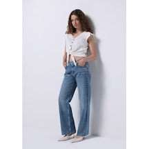 Colin's Colins Straight Fit Kadın İndigo Jean Pantolon Cl1075831 Q1.v1 Dn02831 Denim