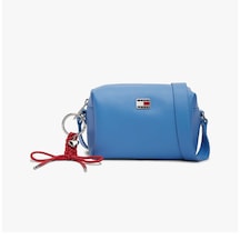 Tommy Hilfiger Kadın Mavi Omuz Çantası Aw0aw18456-c4f