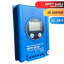Lexron 20 Amper 12V -24V Mppt Solar Şarj Kontrol Cihazı