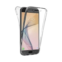 Samsung Galaxy Uyumlu J7 Prime 360 Derece Kilif Kristal Silikon Seffaf 304619603