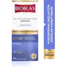 Bioblas Procyanıdın & Biotin Dökülen Saçlar için Şampuanı 360 ml - Dökülme Karşıtı Şampuan Bioblas Procyanıdın & Biotin Dökülen Saçlar için Şampuanı 360 ml - Dökülme Karşıtı Şampuan