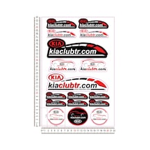 Kia Clup Oto Sticker Set