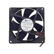 24V 0.22A 2P 80 x 80 x 25 MM XMER Fan