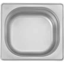 Gastronorm Küvet Paslanmaz Çelik Gn 1/6 - 65 Mm Gümüş