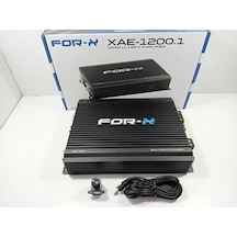 For-x Mono Amfi 1200rms For-x Xae-1200.1d Bass Anfisi Bass Kontrollü Mono Anfi