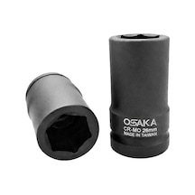 Osaka 1" Altı Köşe Havalı Derin Lokma 26 Mm