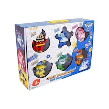 Mey İthalat Polı Zr-915 Robocar Poli Quick Transforming Mini Rescue Deluxe Set