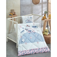 Komfort Home V2 %100 Pamuklu Silikon Elyaf Bebek Yorgan Seti