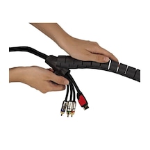 Siyah Omurga Kablo Toplama Spirali Ve Aparat Ts-8 1,5 Mt