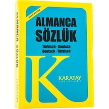 4e Almanca Sözlük Cep Tipi Plastik 1.hamur Karatay Yayınevi 153-08-3772