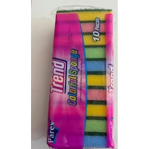 Parex Trend 10 Lü Renkli Sünger