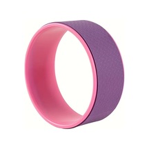 Elmpaly Mor Yoga Tekerleği - Sırt Esnekliğini Artırır, 80 Kg Destek, Menekşe Mor