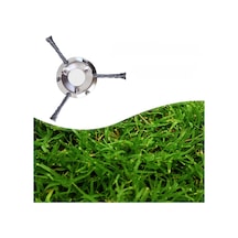 Kosona Çelik Tel Çim Kesici, Çim Ve Ot Kaldırma, 6 Bıçaklı, 9 İnç, Ev Ve Bahçe İçin Evrensel Kullanım, Hafif Tasarım