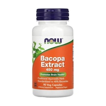 Now Foods Bacopa Extract 450 Mg 90 Kapsül
