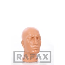 Rafax Erkek Kısa Kafa Manken Peruk-Şapka-Bere Mankeni