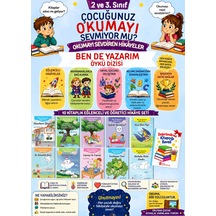 3.sınıflar İçin En Çok Okutan Tam 10'lu Hikaye Seti