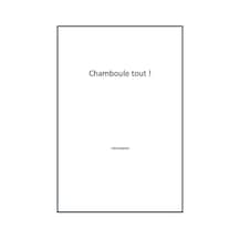 Chamboule Tout Publisher Ciltli