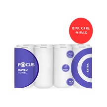 Focus Extra Kağıt Havlu Çift Katlı 12 x 8'li