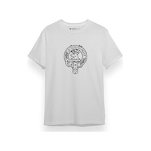 Outlander Je Suis Prest Beyaz Kısa Kol Erkek Tshirt 001