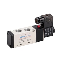 Airtac 4v21008b Dc24v 1/4" Pt 4v Serisi Solenoid Valf Düşük Sürtünme, Uzun Ömürlü