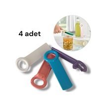 4 Adt Renkli Kavanoz Konserve Açacağı Şişe Açacağı Çok Renkli Diğer