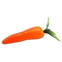 Yapay Sebze Havuç Carrot 1Adet 15x4Cm Gerçek Boyut