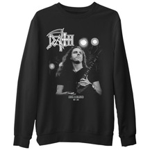 Death - Chuck Schuldiner Siyah Erkek Kalın Sweatshirt