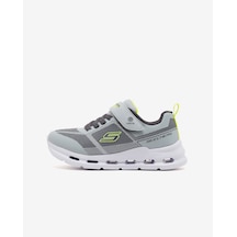 Skechers Glıde-step Lıghts Büyük Erkek Çocuk Gri Işıklı Spor Ayakkabı 400240l Gylm