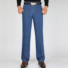 Erkek Kot Sonbahar Ve Kış Yüksek Belli Elastik İş Kot Pantolon Rahat Pantolon Erkek Kot Artı Boyutu Erkek Açık Mavi Erkek Kot Sonbahar Ve Kış Yüksek Belli Elastik İş Kot Pantolon Rahat Pantolon Erkek Kot Artı Boyutu Erkek Açık Mavi