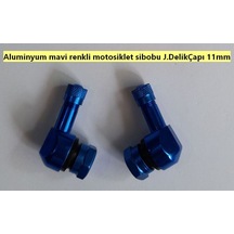 ALUMINYUM MOTOSİKLET SİBOBU JD=11.5 MAVİ RENK