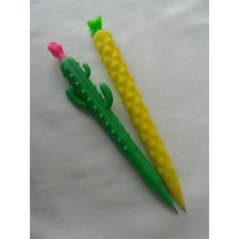 2'li Versatil Uçlu Kalem 0,7 Pembe Kaktüs + Ananas P.kaktüs/ananas