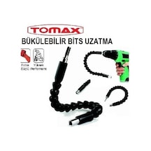 Tomax Körüklü Bükülen Bits Uzatma Matkap Ucu Bükülebilir Esnek